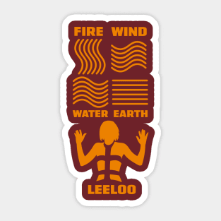 The Five Elements Sticker